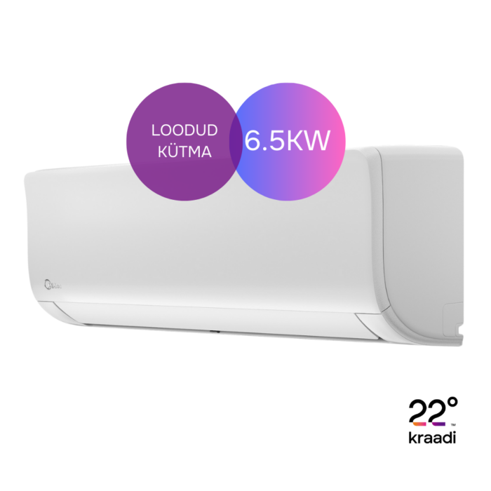 Midea Xtreme Heat 6.5 kw soojuspump - loodud kütma