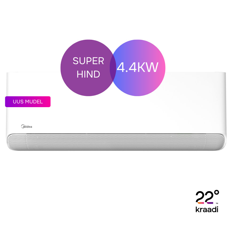 Midea Breezeless soojuspump. Soodne soojuspump