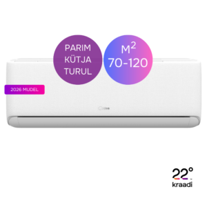 Parim soojuspump kütmiseks Midea Raynor