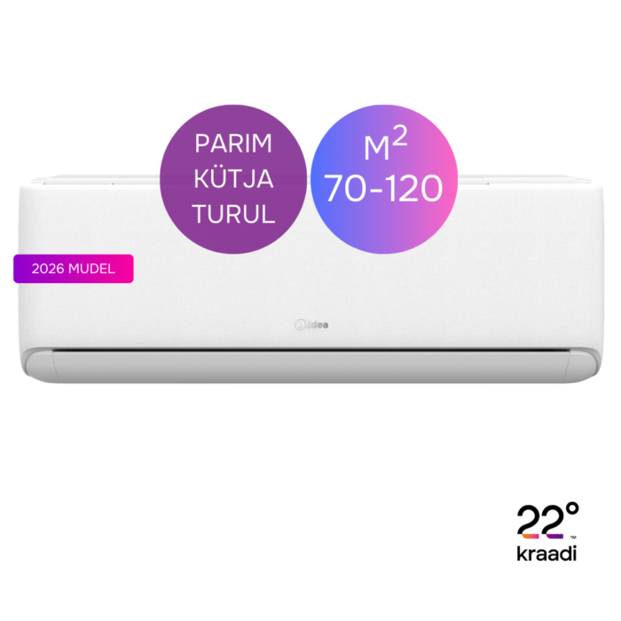 Parim soojuspump kütmiseks Midea Raynor