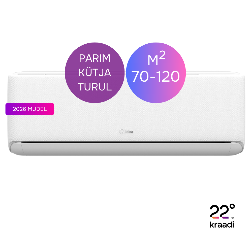 Parim soojuspump kütmiseks Midea Raynor