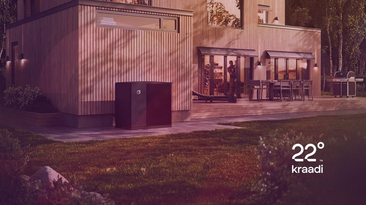 Tänapäevased õhk-vesi soojuspumbad on väga efektiivsed. Hästi soojustatud 150 m² eramaja puhul piisab enamasti umbes 8 kW võimsusega õhk-vesi soojuspumbast. Kui
